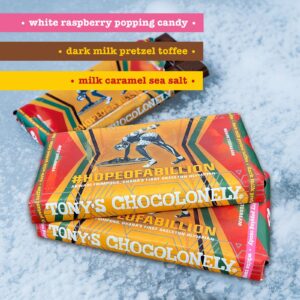 Akwasi Frimpong and Tony's Chocolonely Images of Tony's Chocolonely on snow